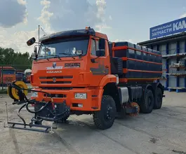 Дорожно-уборочный автомобиль Дорожно-уборочный автомобиль  Камаз 6522 2024 года новый фото 2