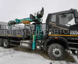 Самопогрузчик FAW CA3250 с КМУ HKTC HLC-8026A 2024 года новый