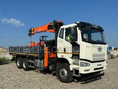 Самопогрузчик FAW CA 3250 с КМУ Hangil HGC756 2025 года новый