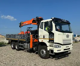 Самопогрузчик FAW CA 3250 с КМУ Hangil HGC756 2025 года новый