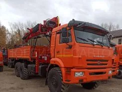 Самопогрузчик Камаз 43118 с КМУ Велмаш ОМТЛ-9704 2025 года новый