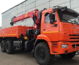 Самопогрузчик Камаз 43118 с КМУ Palfinger Inman IT150 2024 года новый
