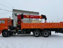 Самопогрузчик Камаз 65115 с КМУ Инман ИТ-150 2025 года новый