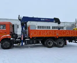 Самопогрузчик Камаз 65115 с КМУ Dong Yang SS1926II 2025 года новый