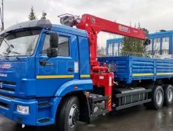 Самопогрузчик Камаз 65117 с КМУ Horyong HRS206 2024 года новый