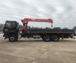 Самопогрузчик FAW J6 с КМУ  2024 года новый фото 2