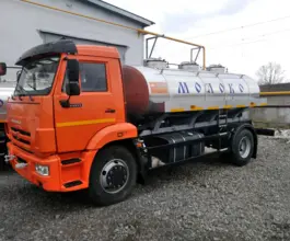 Пищевая автоцистерна АЦПТ АЦПТ 7.5 м3  Камаз 43253 2025 года новый