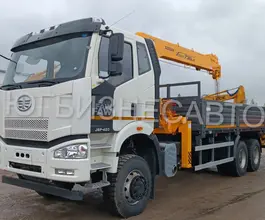 Самопогрузчик FAW CA 3252 с КМУ Soosan SCS736LII 2024 года новый