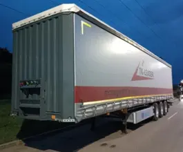 Шторный полуприцеп Leader AKL9409XXYCL 2023 года новый