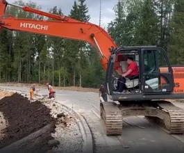 Экскаватор HITACHI ZX180 LCN-5G 2014 года б/у