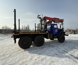 Лесовоз с КМУ Лесовоз  Урал 5557 с КМУ  2008 года б/у фото 5