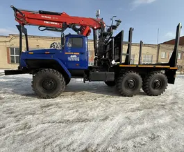 Лесовоз с КМУ Лесовоз  Урал 5557 с КМУ  2008 года б/у