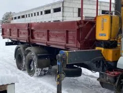 Самопогрузчик Камаз 65117 с КМУ XCMG SQ6,3K3Q 2006 года б/у