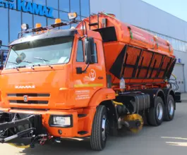 Дорожно-уборочный автомобиль Дорожно-уборочный автомобиль  Камаз ДКТ-245 2024 года новый фото 2