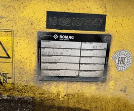 Дорожный каток Bomag BW 161 AD-50 2020 года б/у фото 2