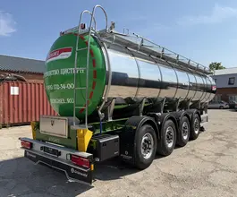 Пищевой полуприцеп-цистерна ППЦПТ 27 м3  Berghel 27 000 литров 4 секции 4 оси Молоковоз 2026 года новый