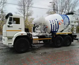 Бетоносмеситель Бетоносмеситель  Камаз 43118 2025 года новый фото 3