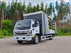 Тентованный грузовик Тентованный грузовик  Dongfeng 2024 года новый фото 5