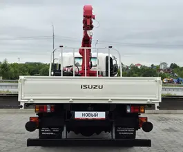 Самопогрузчик ISUZU Elf 4×4 с КМУ UNIC URV374 2025 года новый фото 5