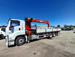 Самопогрузчик ISUZU GIGA 6×4 с КМУ VIGRUS - SHS3005A 2025 года новый фото 5