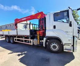 Самопогрузчик ISUZU GIGA 6×4 с КМУ VIGRUS - SHS3005A 2025 года новый фото 3