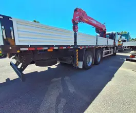 Самопогрузчик ISUZU GIGA 6×4 с КМУ VIGRUS - SHS3005A 2025 года новый фото 2