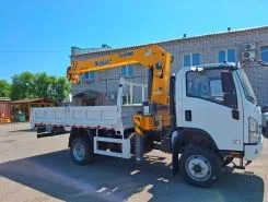 Самопогрузчик ISUZU Elf 4×4 с КМУ XCMG - SQS125 2025 года новый фото 4