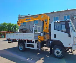 Самопогрузчик ISUZU Elf 4×4 с КМУ XCMG - SQS125 2025 года новый фото 4