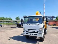 Самопогрузчик ISUZU Elf 4×4 с КМУ XCMG - SQS125 2025 года новый фото 3