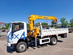 Самопогрузчик ISUZU Elf 4×4 с КМУ XCMG - SQS125 2025 года новый