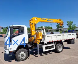 Самопогрузчик ISUZU Elf 4×4 с КМУ XCMG - SQS125 2025 года новый