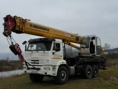 Автокран Ивановец КС-45717К-3Р Камаз 43118 2019 года б/у