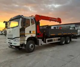 Самопогрузчик FAW CA3250 с КМУ kanglim 2056 2023 года новый