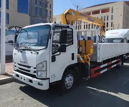 Самопогрузчик ISUZU 700 P с КМУ XCMG SQS125-4 2025 года новый фото 4