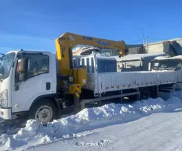Самопогрузчик ISUZU 700 P с КМУ XCMG SQS125-4 2025 года новый фото 3
