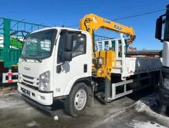 Самопогрузчик ISUZU GIGA (C-Series) с КМУ XCMG MSQS157 2024 года новый фото 3