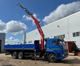 Самопогрузчик Камаз 65117 с КМУ Bonfiglioli P15000L2 2024 года новый