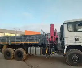 Самопогрузчик Shacman X3000 с КМУ  2024 года новый