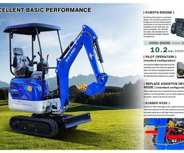 Экскаватор RIPPA R15 2025 года новый фото 2
