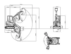 Экскаватор RIPPA R15 2025 года новый фото 5