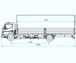 Самопогрузчик Mitsubishi FUSO CANTER TF с КМУ UNIC V 370 2025 года новый фото 5