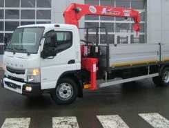 Самопогрузчик Mitsubishi FUSO CANTER TF с КМУ UNIC V 370 2025 года новый
