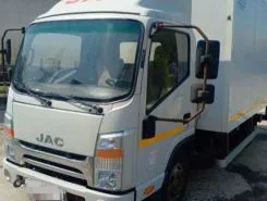 Изотермический фургон JAC N56 2019 года б/у
