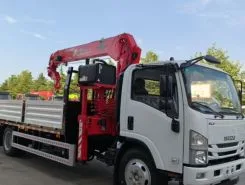 Самопогрузчик ISUZU Elf - KV100 с КМУ UNIC - URV373 2025 года новый
