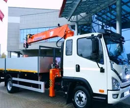 Самопогрузчик FAW Tiger 6 с КМУ Kanglim 2025 года новый фото 2