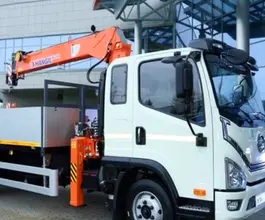Самопогрузчик FAW Tiger 6 с КМУ Kanglim 2025 года новый