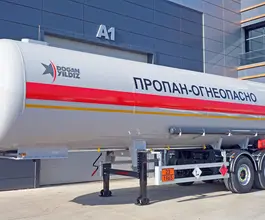 Полуприцеп газовоз ППЦТ ППЦТ 40 м3  Dogan Yildiz DYZ 2026 года новый