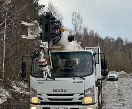 Автокран STS STSQ8-WSL ISUZU Elf 2025 года б/у