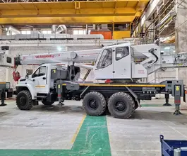 Автокран Челябинец КС-55732-28 Урал NEXT 4320 2026 года новый фото 2