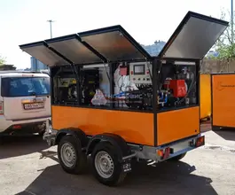 Гибридный мобильный парогенератор  STEAMPRESSOR HYBRID SH-4 2026 года новый фото 3